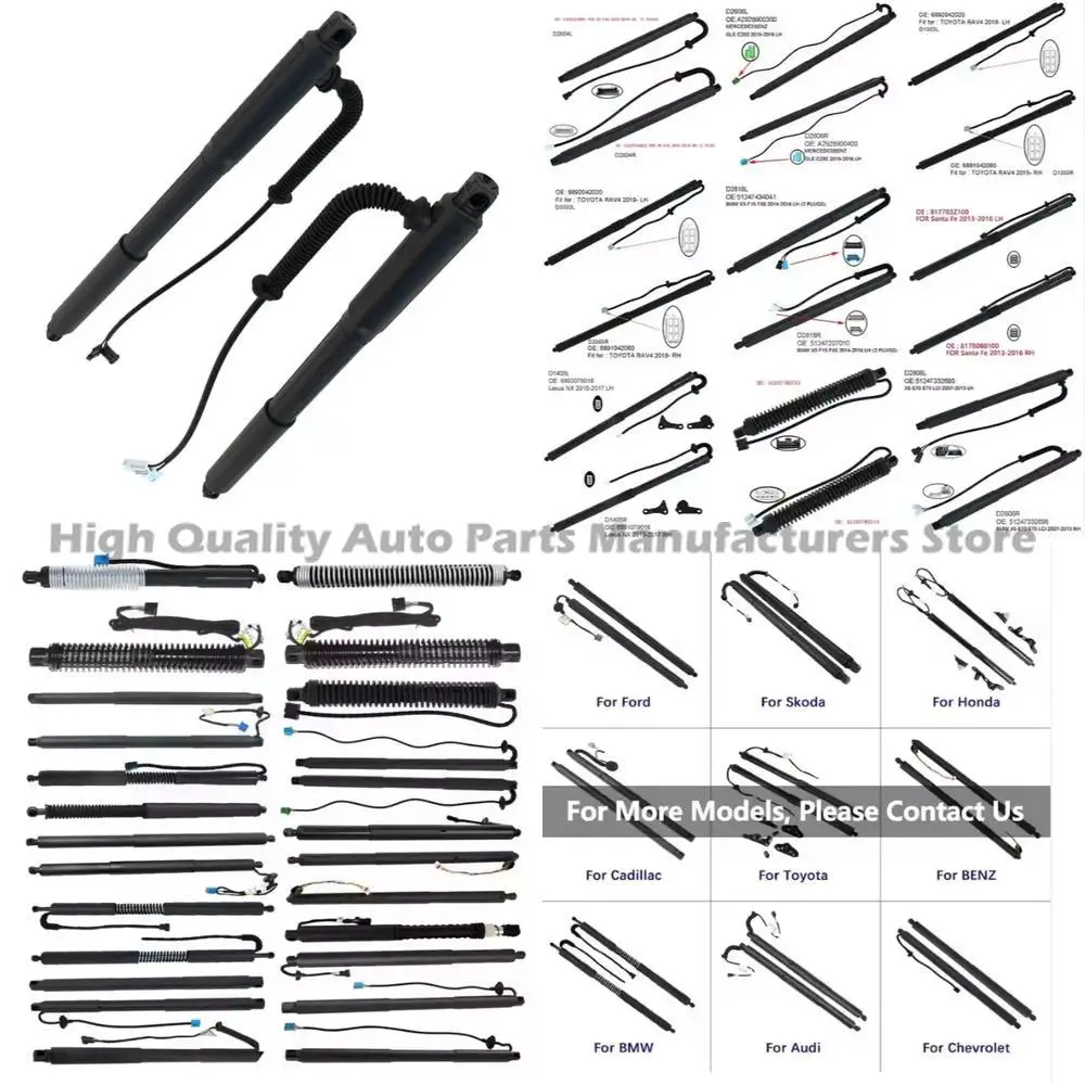 

1 пара газовой пружины задней двери, электрическая газовая пружина для BMW X5 G05 2019-2021 левый правый OE 51249482800