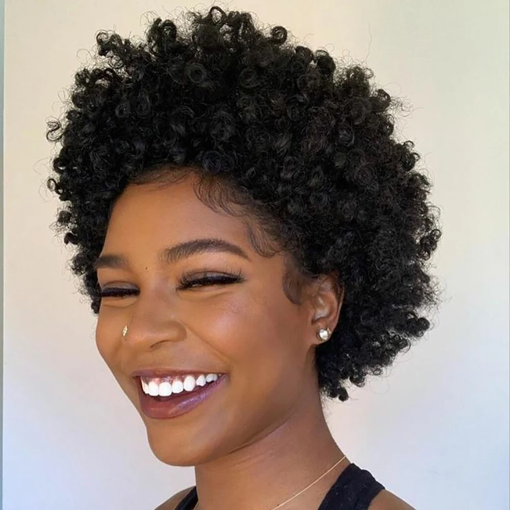 Short Curly Pixie W… - image