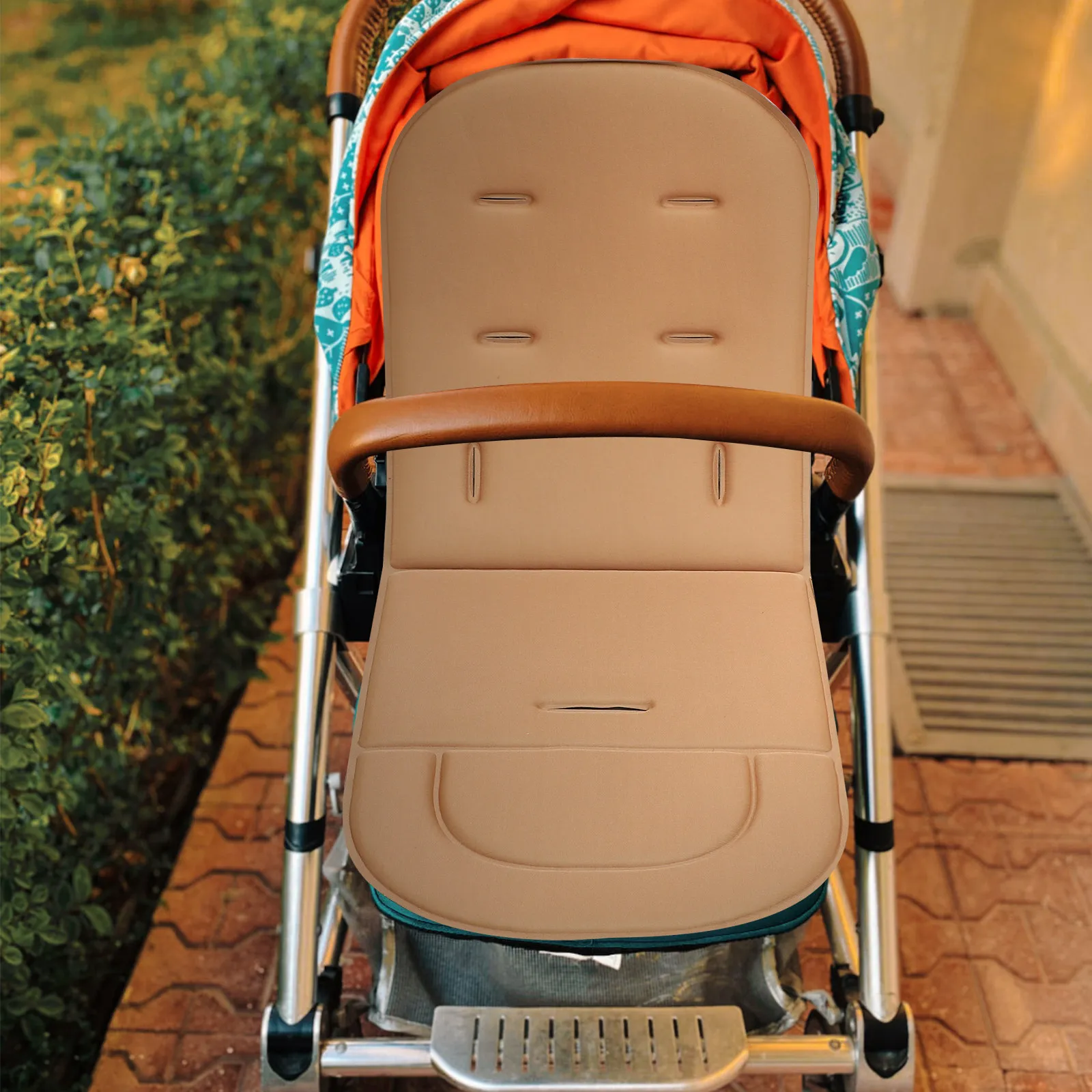 Universal Thickened Baby Stroller Cushion Breathable Cotton Seat Liner Soft Removable Washable Baby Seat Pad for Stroller Prams