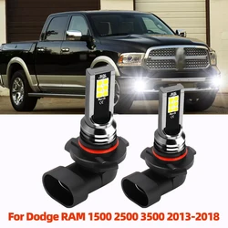 9006 HB4 LED Fog Light Bulbs 2PCS Car Front Foglights 3030SMD Lamp For Dodge RAM 1500 2500 3500 2013 2014 2015 2016 2017 2018
