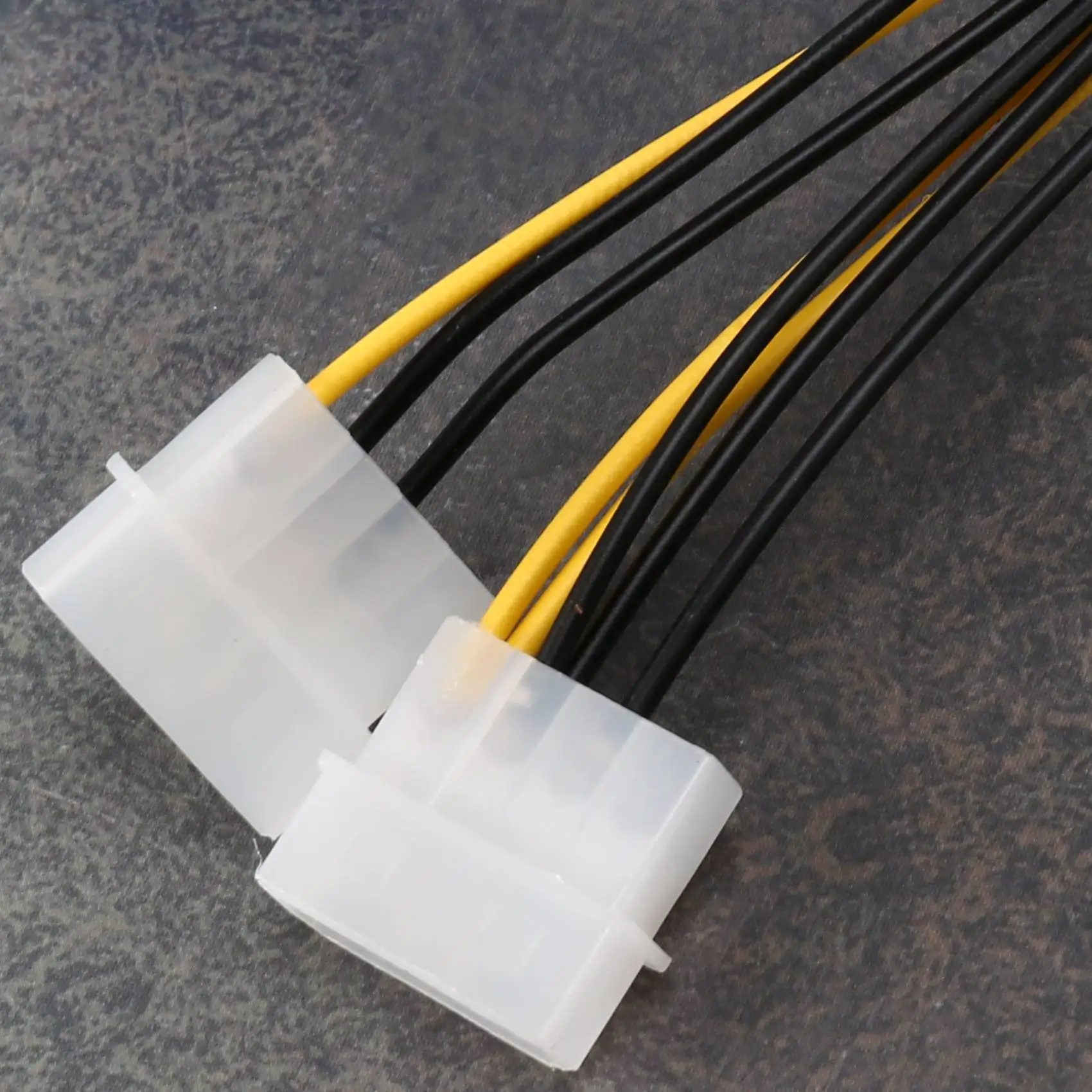

Новейший 10 шт. 2 Molex 4-контактный на 8-контактный PCI Express видеокарта Pci-E ATX PSU Кабель-переходник Molex на Pcie 8-контактный шнур