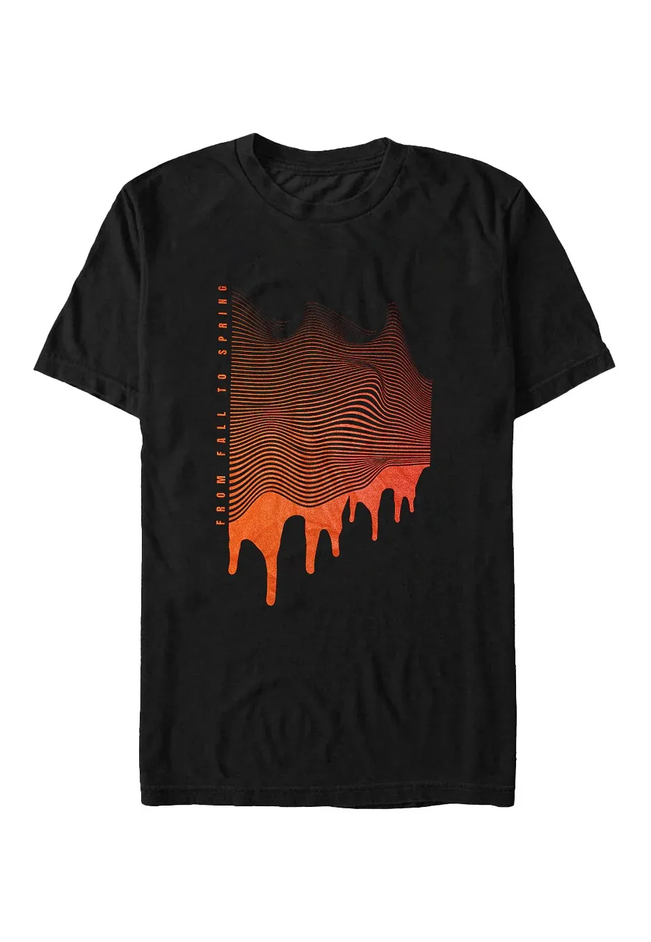 

From Fall To Spring Illusion Street Fashion Graphic Printing Summer Luxury Brand Cotton Men's and Women's T-Shirts Short Sleeves