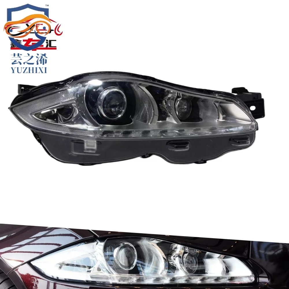 

XCH Fit For Jaguar XJ Headlight 2010-2015 XJL Headlights For Jaguar XJ 2.0T 3.0 SC 5.0 Headlights Xenon HID Headlight Assembly