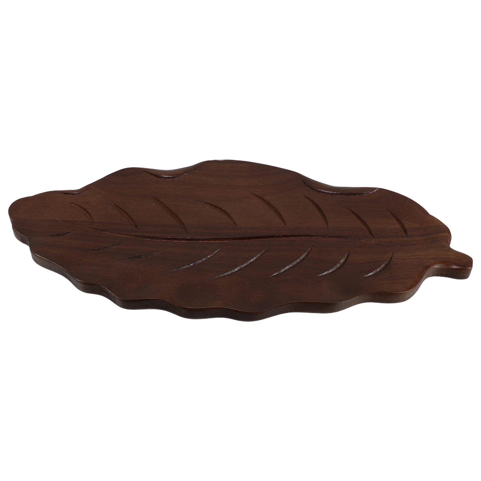 

Platters Party Decoration Tray Wooden Serving Bowl Mini Small Plates Tea Cup Kitchen Nesting Trays Coffee Leaf Shape