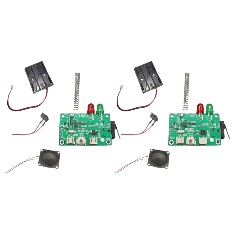 2PCS Modular Circuit Board for Walkie Talkie Toy STEM Learning Children Voice Communication Science Project Craft A2UB