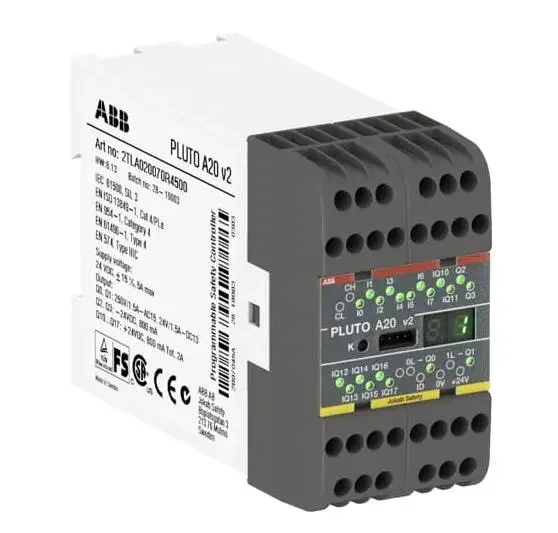 

2025.4Original ABB Mechanical Safety Product Pluto A20 V2 2TLA020070R4500