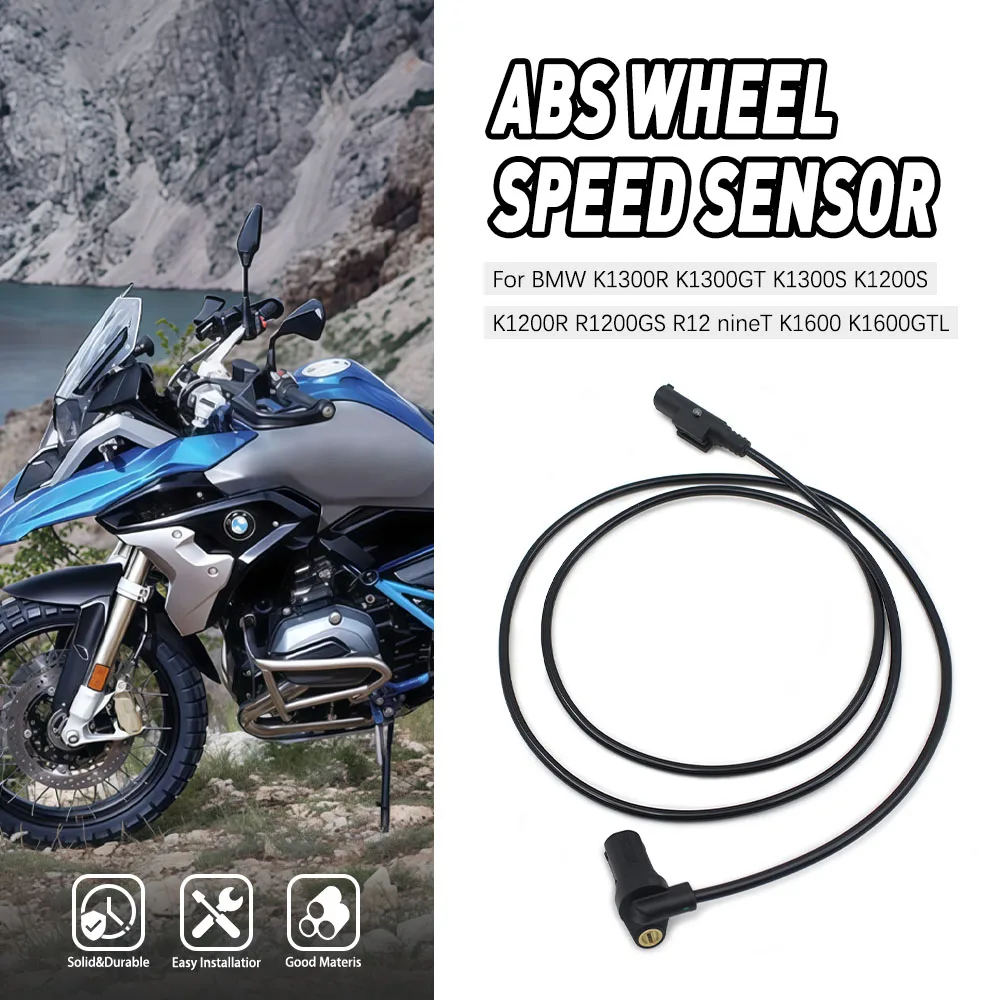 

Motorcycle Accessories ABS Wheel Speed Sensor For BMW K1300R K1300GT K1300S K1200S K1200GT K1200R R12 nineT K1600B K1600GT
