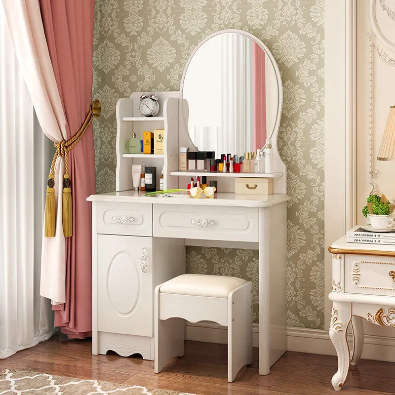 European Simple Dressing Table Women Bathroom Bedroom Dressing Table Cheap Makeup Drawer Tavolo Da Trucco Table Accessories