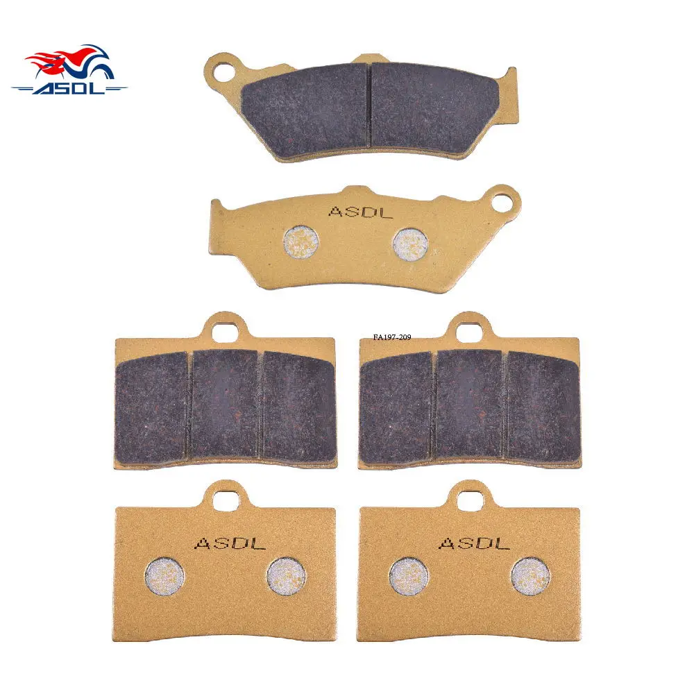 

1100cc Motorcycle Front and Rear Brake Pads Disc for MOTO GUZZI 1100 California Jackal Up to KD152328 2 pin pad fixing 1994-2001