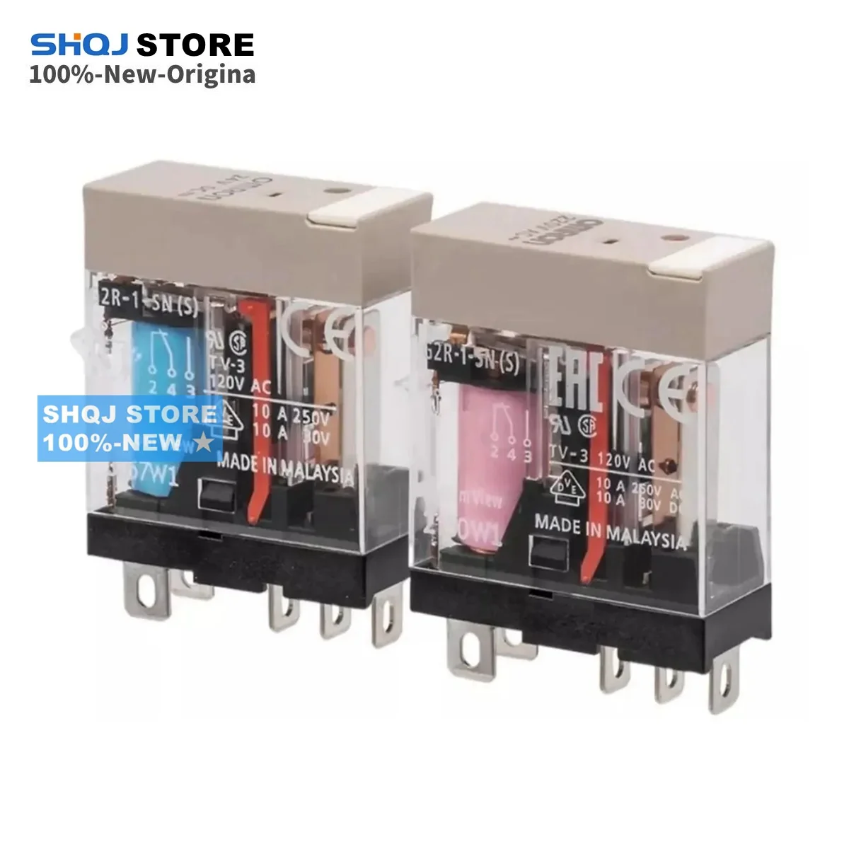 SHQJ STORE 100%-NEW 5PCS G2R-1-SN(S) 24VDC G2R-2-SN(S) SND SNI 12VDC 220VAC 110VAC P2RFZ-08-E P2RFZ-05-E Relay Original