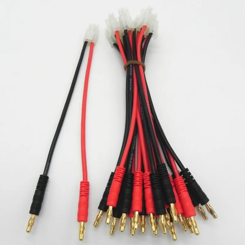 50pcs OEM 150MM 4.0mm Balance Charger Multiplex Connector Cable JST BEC/Multiplex/Tamiya/Plug for RC Balance Charger Connector