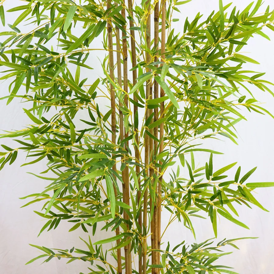 Fake Bamboo Tree 150/120/90cm Potted Plant Artificial Greenery Plants in Pot Decorative Trees for Home Office Lobby Shop