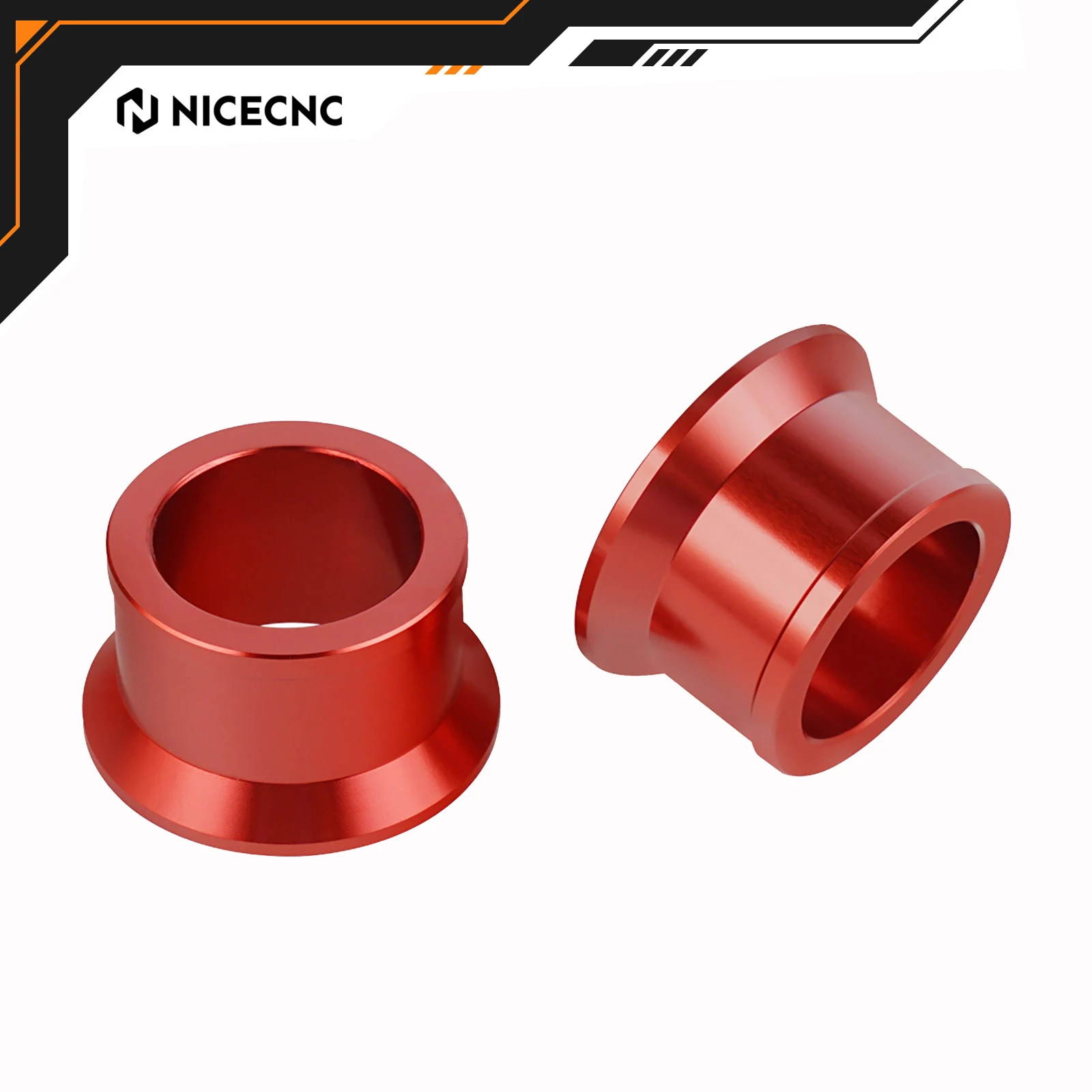 

NICECNC For Honda CR125R CR250R 2002-2007 CRF250R CRF450R 2005-2020 CRF450L CRF250RX CRF450RX CRF250X Rear Axle Wheel Spacers