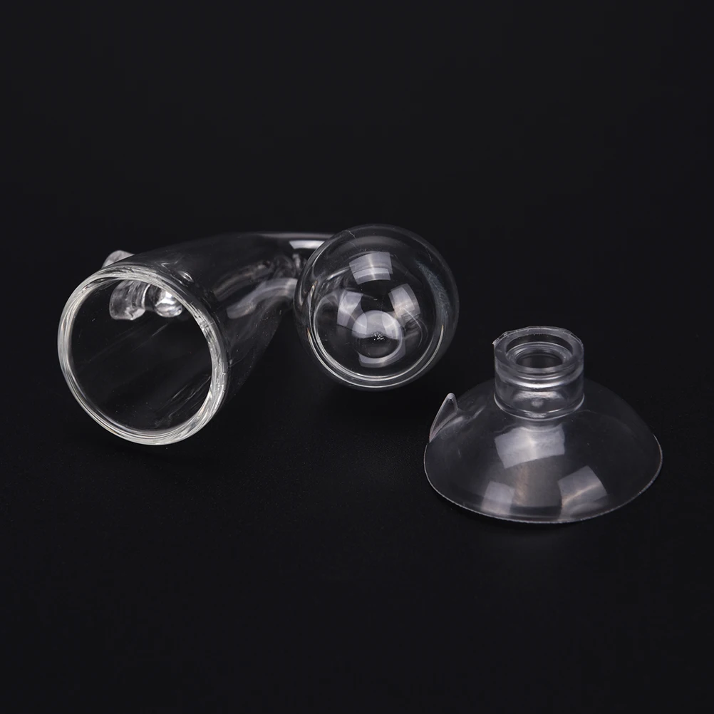 1PCS Aquarium CO2 Glass Drop With Suction Cups Checker-Test Aquarium CO2 PH Detector