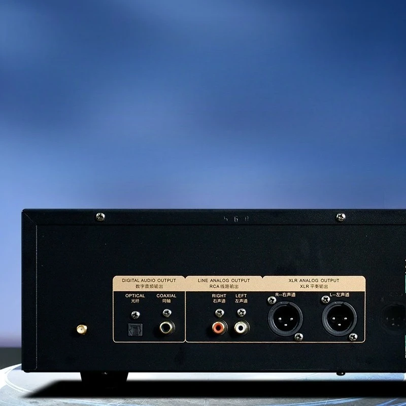 Professional CD Player, High-Fidelity Disc Player, Bluetooth HiFi Music Player, Balanced Output OPA1612A