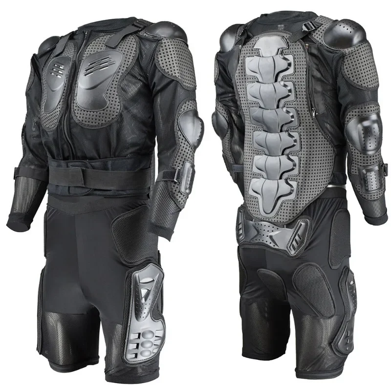 

GHOST RACING Motorcycle Armor Suit Set Anti-fall Rider Off-road Protective Racing Armor Pants Set Motorcycle Protector