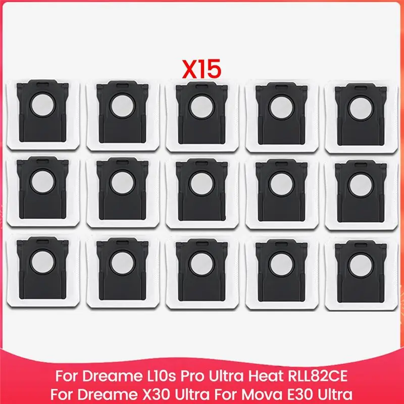 

Мешки для пылесоса A83G для Dreame L10s Pro Ultra Heat RLL82CE, Dreame X30 Ultra, Mova E30 Ultra, запчасти для пылесосов