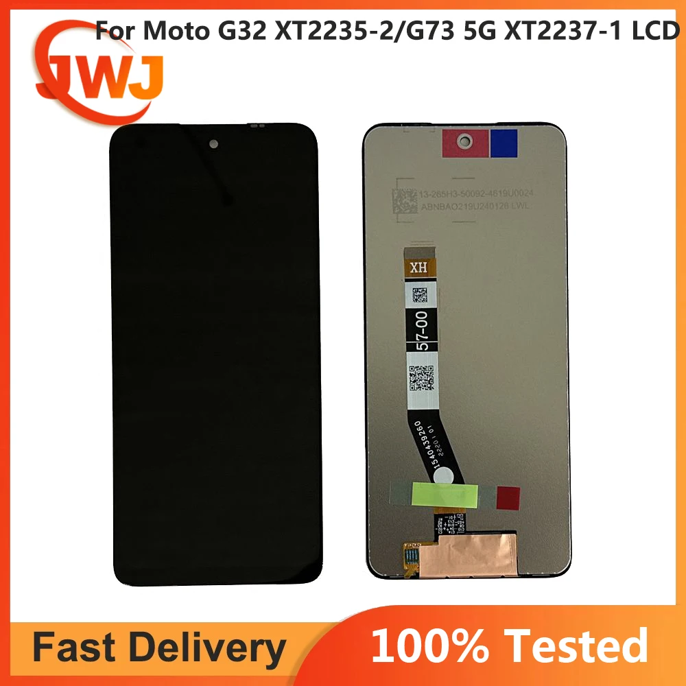 

6.5" For Motorola Moto G73 5G XT2237-1 For MOTO G32 XT2235-2 LCD Display Replacement Touch Screen Digitizer Assembly