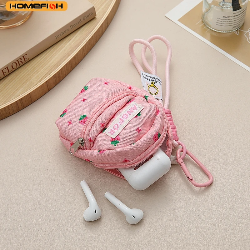 HOMEFISH Women's Bag Pendants Lipstick Earphones Mini Storage Bag Trendy Versatile Bag Accessories Multifunctional Coin Purses image 4