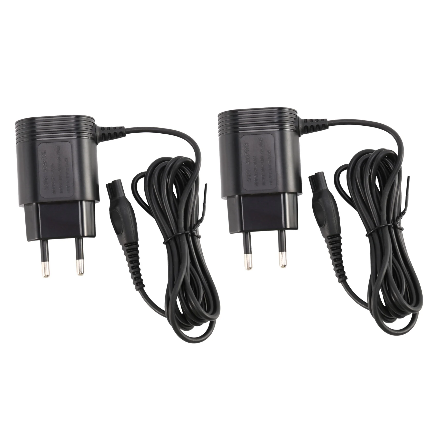 HIM-2X barbeador para tomada de parede da ue adaptador de alimentação ac carregador para adaptador de barbeador para máquina de barbear hq8505/6070 (plugue da ue)