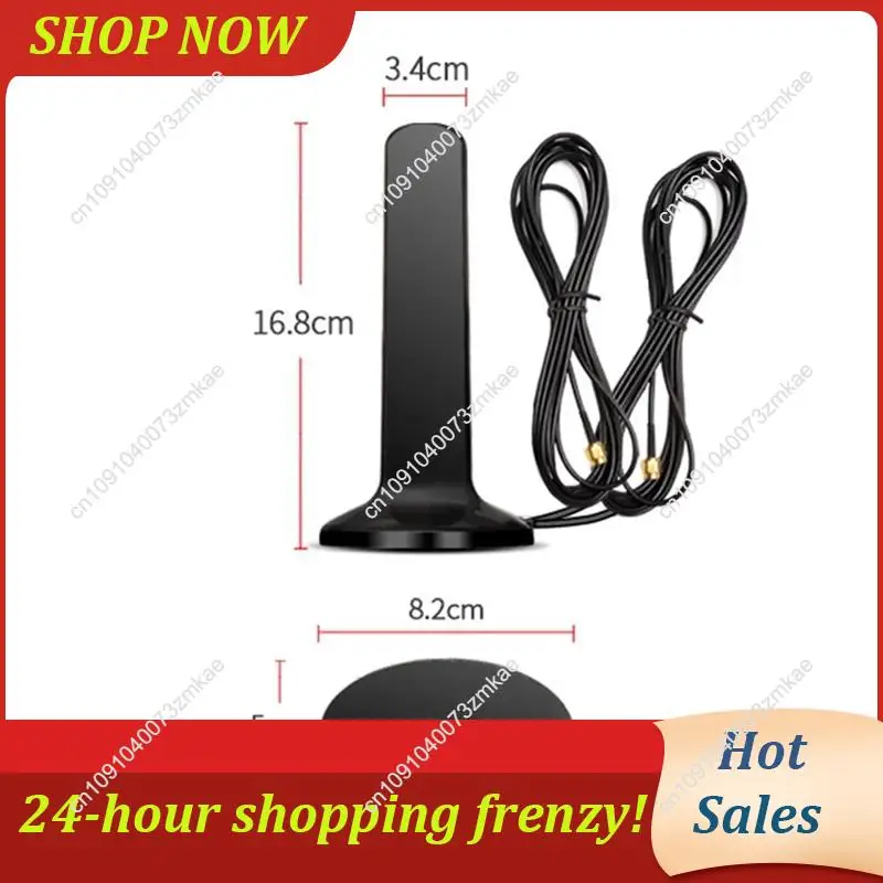 デイリーセール 5X GSM 4G 5G アンテナ 600-6000Mhz 12Dbi 高利得オムニ磁気ベース空中 CPE Huawei 用 (SMA オス)