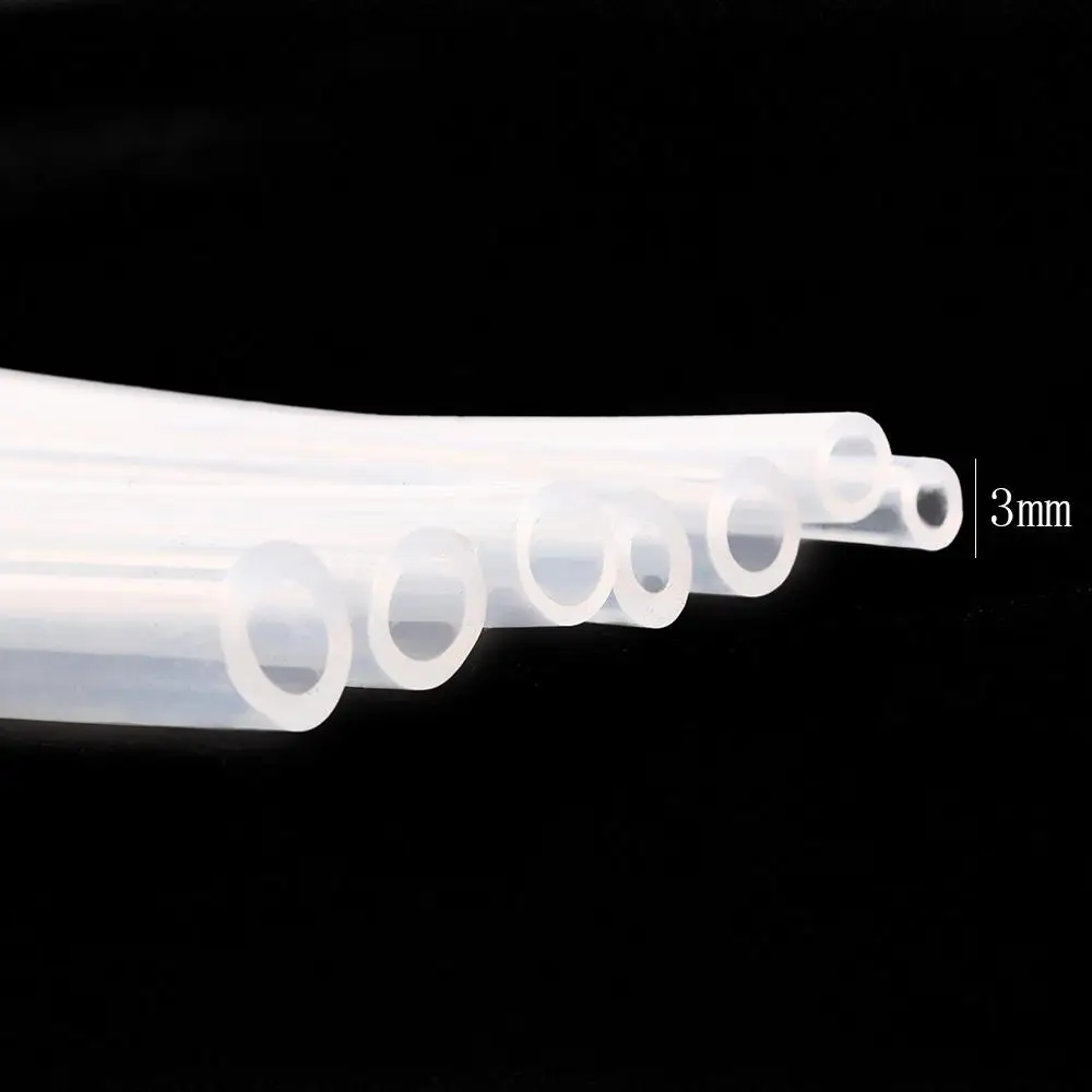 Manguera de silicona transparente para cerveza, tubo de grado alimenticio, manguera de Plomería