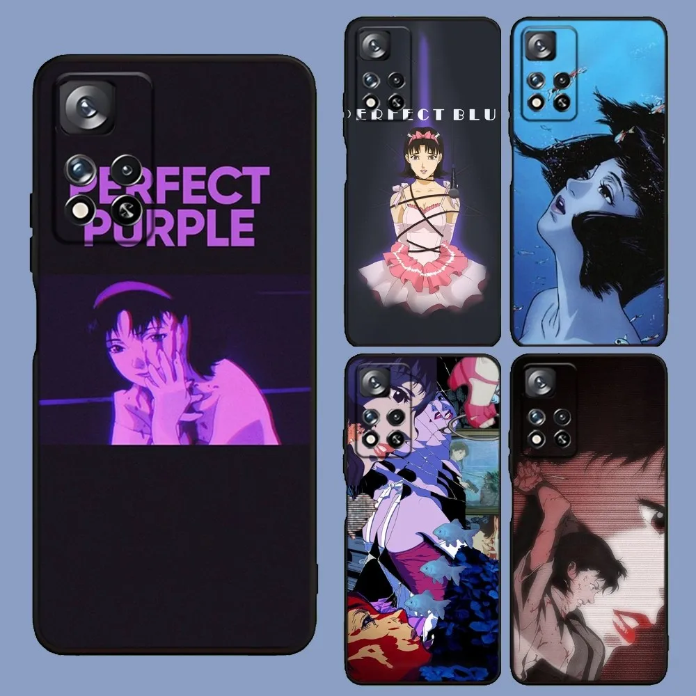 Чехол для телефона Mima Kirigoe с японским аниме для Samsung Galaxy A13,A21s,A22,A31,A32,A52,A53,A71,A80,A91, мягкий черный Чехол