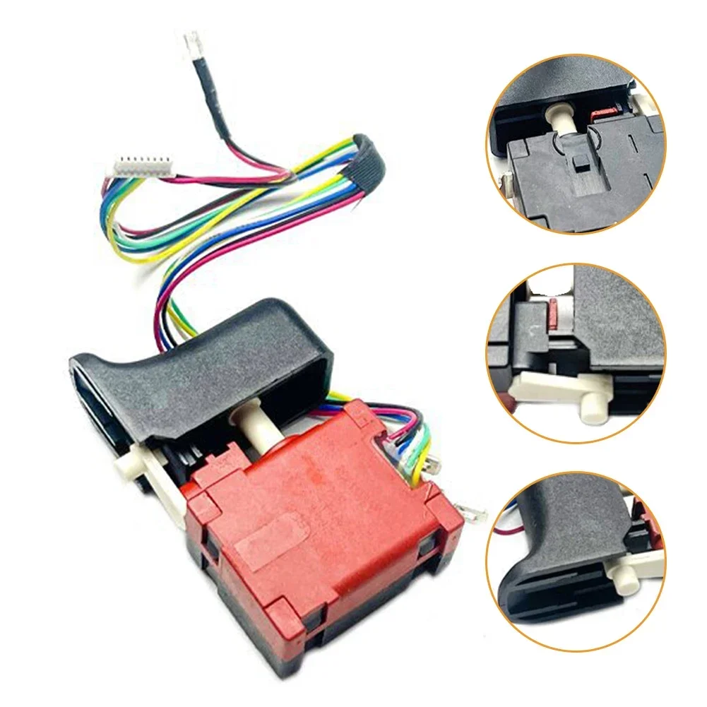 

1pcs Power Switch Speed Switch Replacement Parts For A6-6601 Hammer Drill Electric Drill Power Tools Accessories