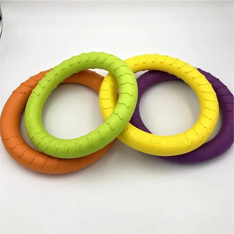 

Dog Toys for Large Dogs Interactive Training Ring Puller Resistant for Dogs Pet Flying Discs Bite Ring Toy Dog Ring