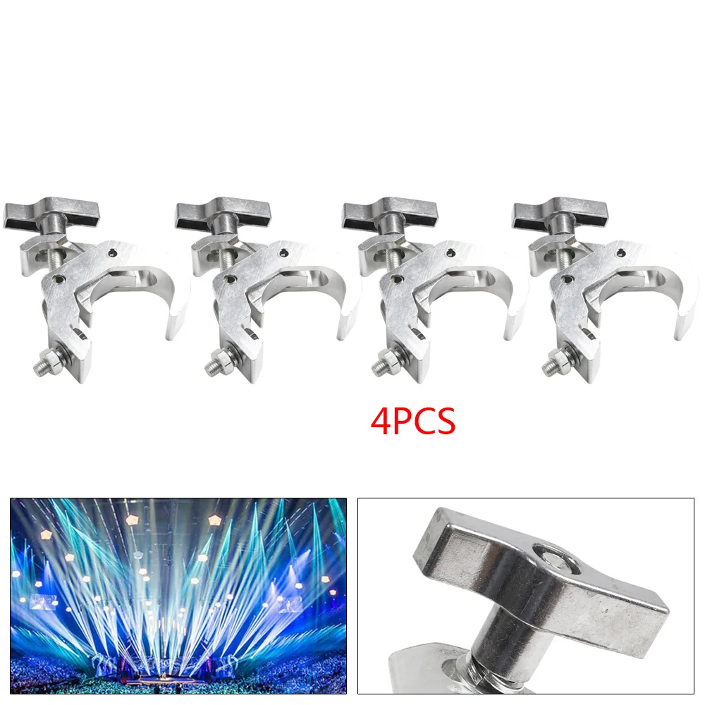 4Pc Podium Verlichting Klem Truss Beugel Zware Haak Klem Voor Projector Bar Licht