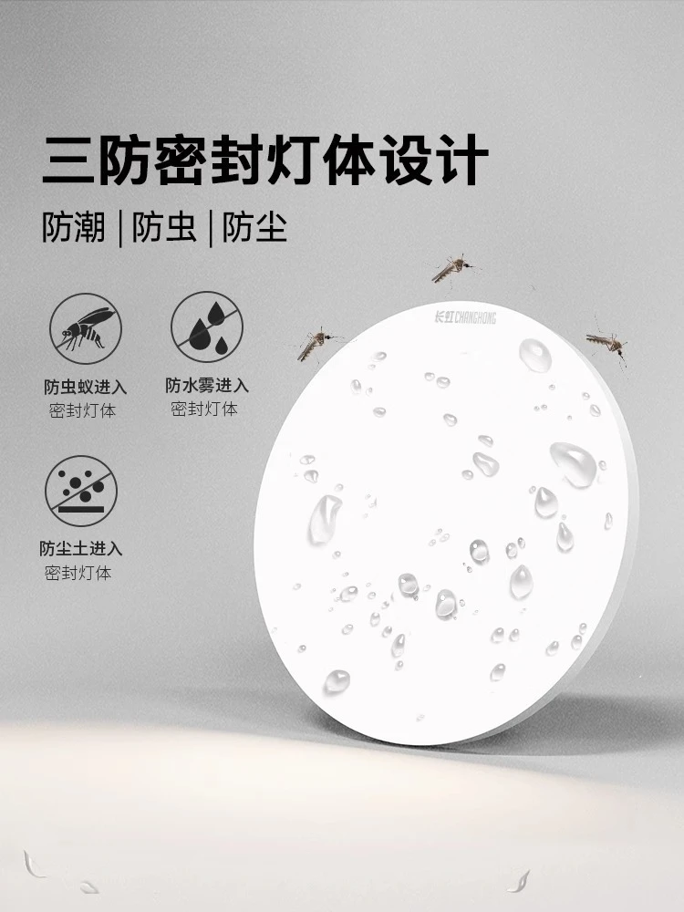 Full spectrum bedroom master light ceiling light 2025 new round light modern minimalist LED study and children's room
