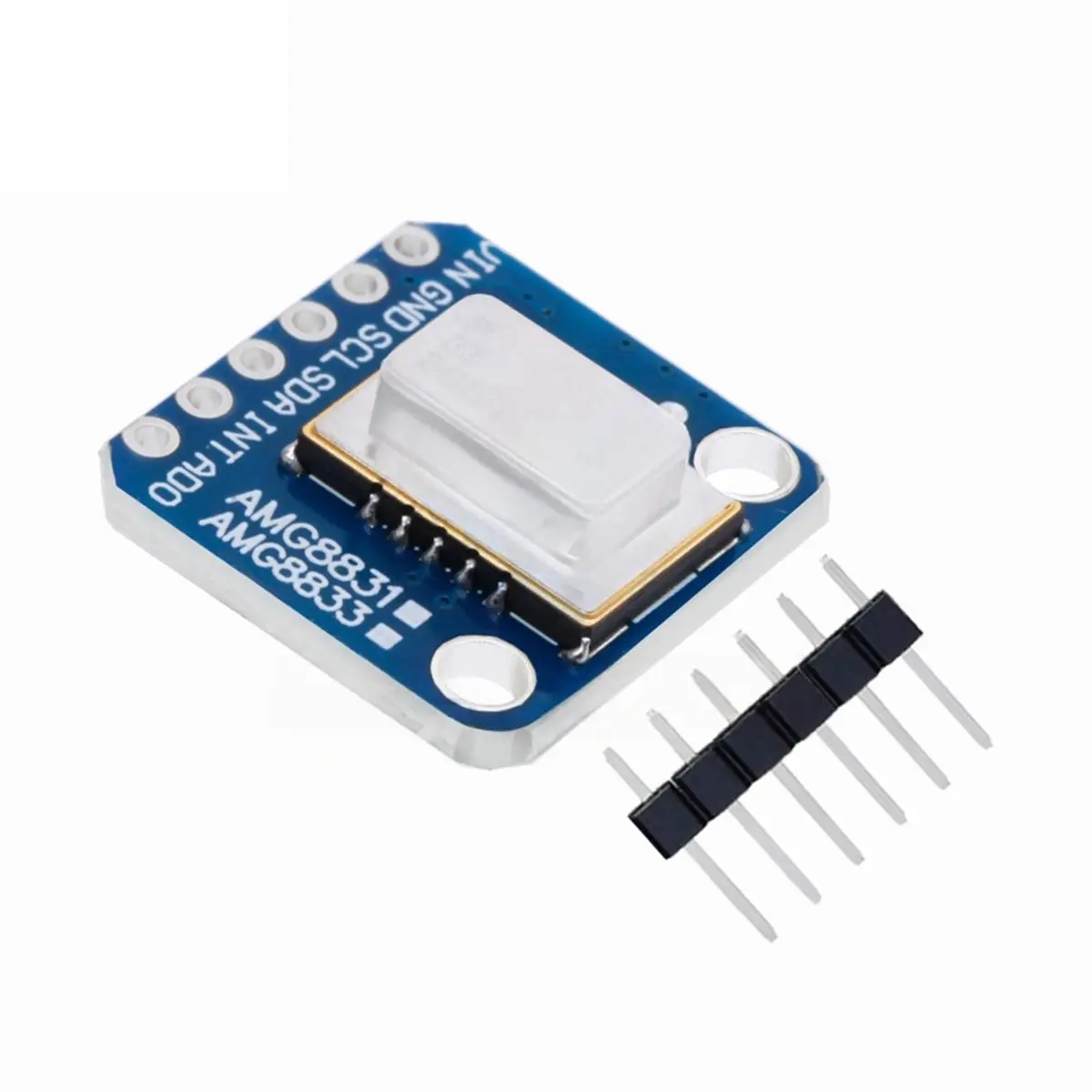 -AMG8833 8x8 Thermal Imaging Module AMG8833 Temperature Sensor 3V-5V Infrared Thermal Camera Array Board for DIY