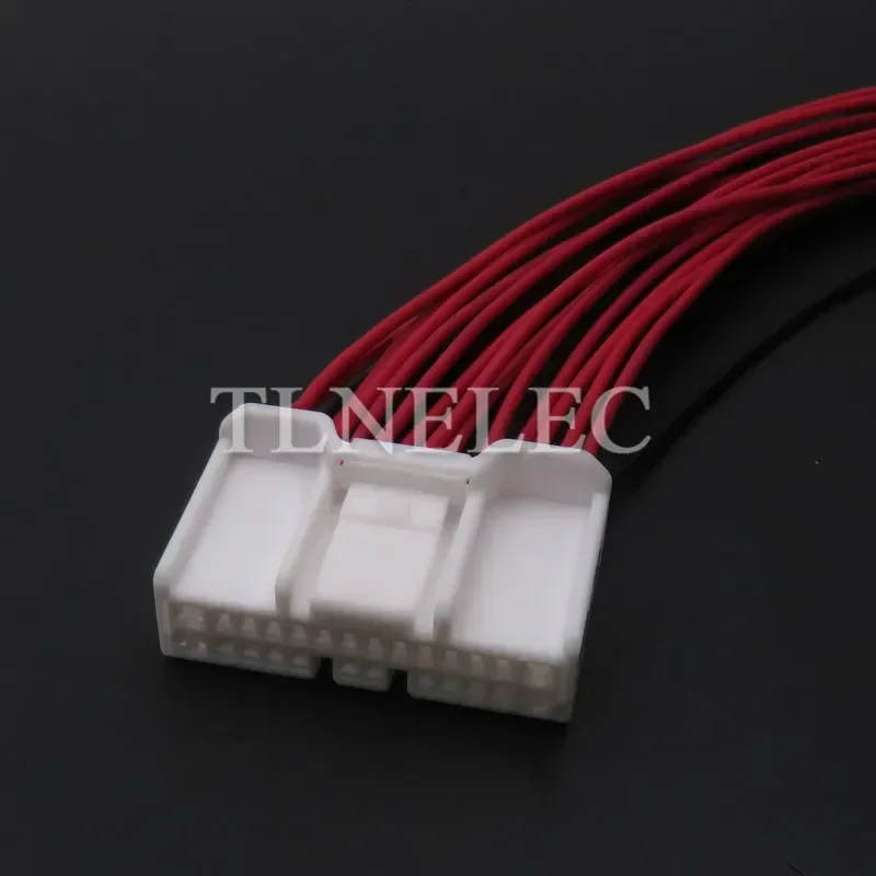 26 Pin Way Automobile Male Female Unsealed  Cable Harness Socket Car Composite Connector With Wires 7286-1918 7287-1918