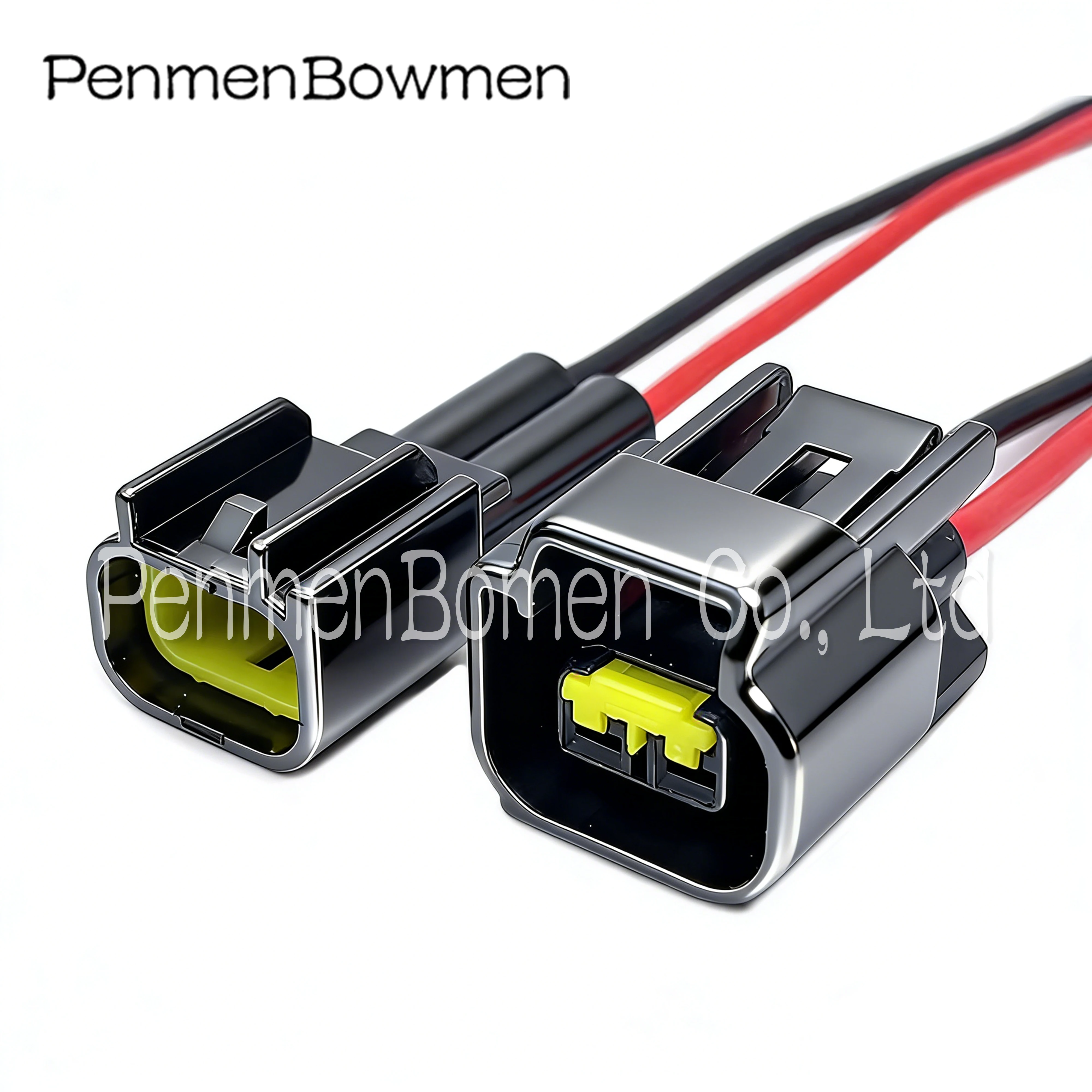 1 Set 2 Pin Auto Ignition Coil Electrical Cable Connectors Waterproof Female Male Wire Harness Plug for FW-C-2M-B