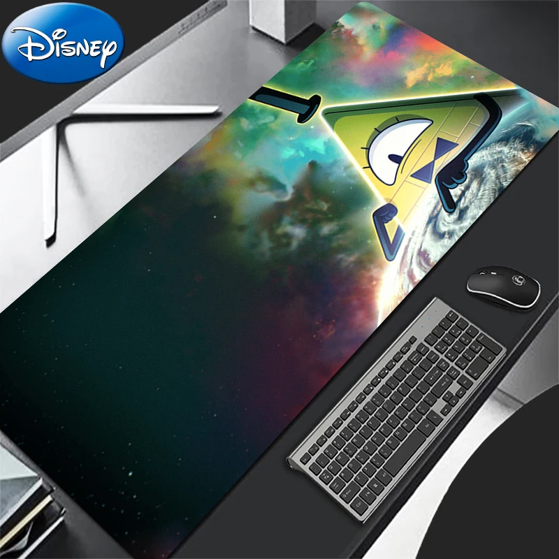 Mouse Pad Laptop Kawaii Anime Gamer Desktop Protector Mat PC Gravity Falls HD Print Mousepad Bill Cipher Gaming HD Keyboard Pad