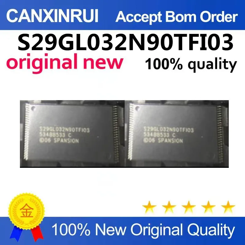 Genuine original S29GL032N90TFI03 TSOP48 memory