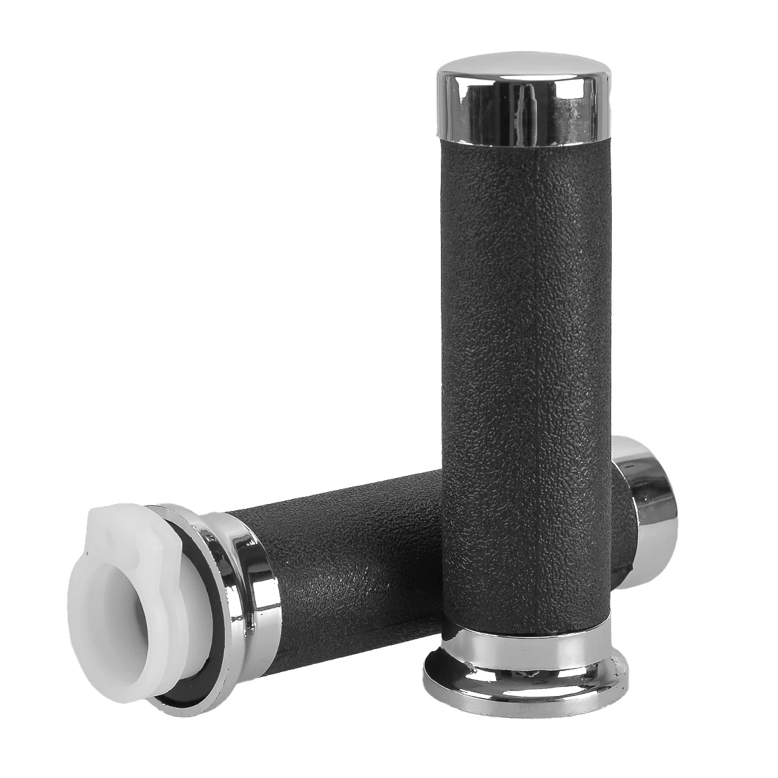 1 Pair 25mm Handlebar Hand Grips Throttle Tube 4NK-26241-00-00 4NK-26240-00-00 Fit for Yamaha V Star 650 XVS650 1998-2017