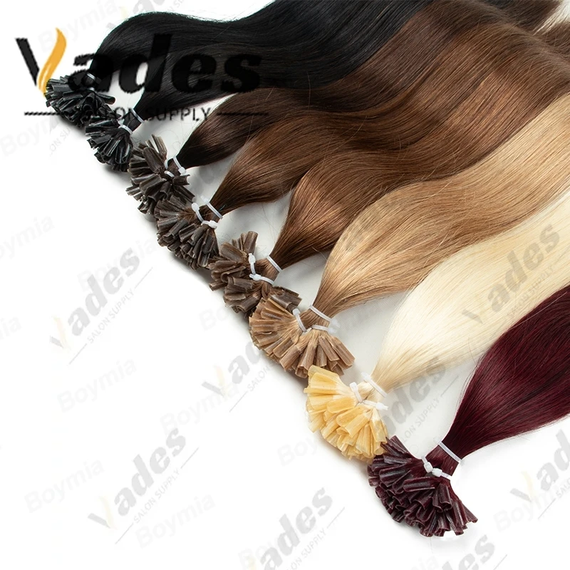 

16-22inch U Tip Hair Extensions Human Hair Pre Bonded Keratin Fushion 100% Real Remy Hair Silky Straight for Women Daily Use 50g
