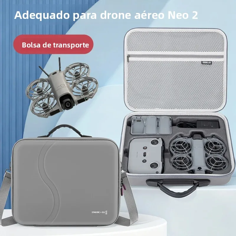 Estojo de transporte de casca dura para dji neo 2 RC-N3 saco de armazenamento voador caixa de absorção de choque para dji neo 2 acessórios de drone