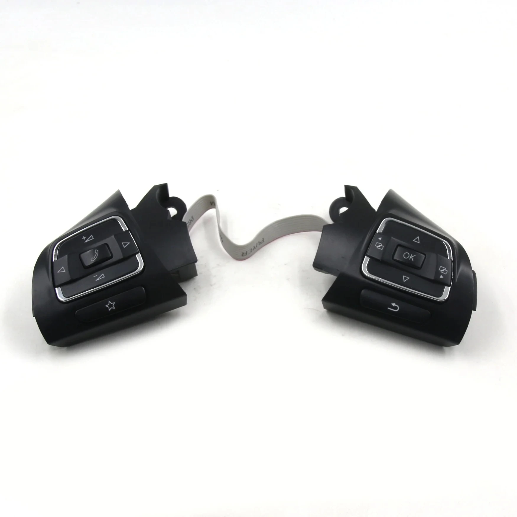 

New Multifunction Steering Wheel Switch Audio Channel Control Button For Passat B7 Sharan 2011-2015 56D959537B 56D959538A