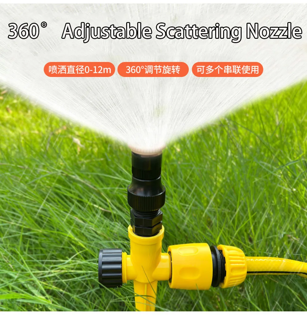 

Набор из 10 вращающихся на 360 градусов встраиваемых в грунт спринклеров для орошения сельскохозяйственных угодий, полива газонов и садов. Оптовая продажа.