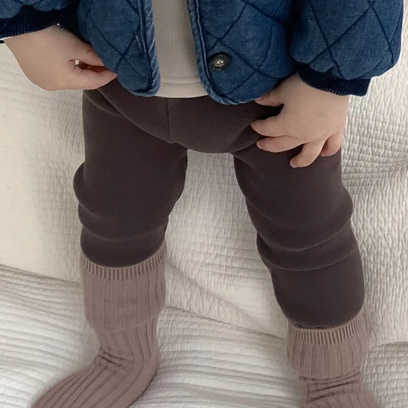 Manteau en denim épais à carreaux de diamant pour enfants, veste décontractée en coton pour bébé, cardigan monochrome rétro pour garçon, automne et