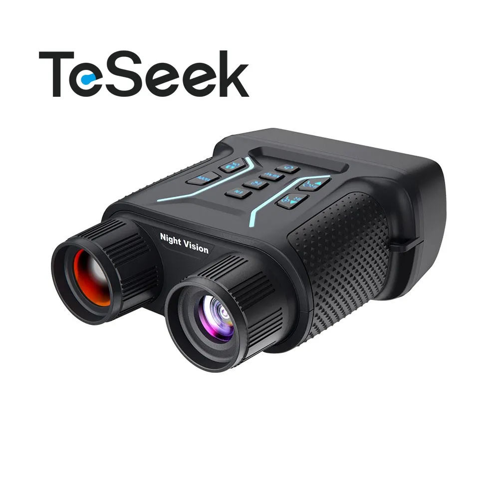 

TeSeek NV2183 4K Night Vision Goggle 400m 8X HD Digital Binocular Outdoor IR Night Vision Telescope with 4.5-inch TFT Screen