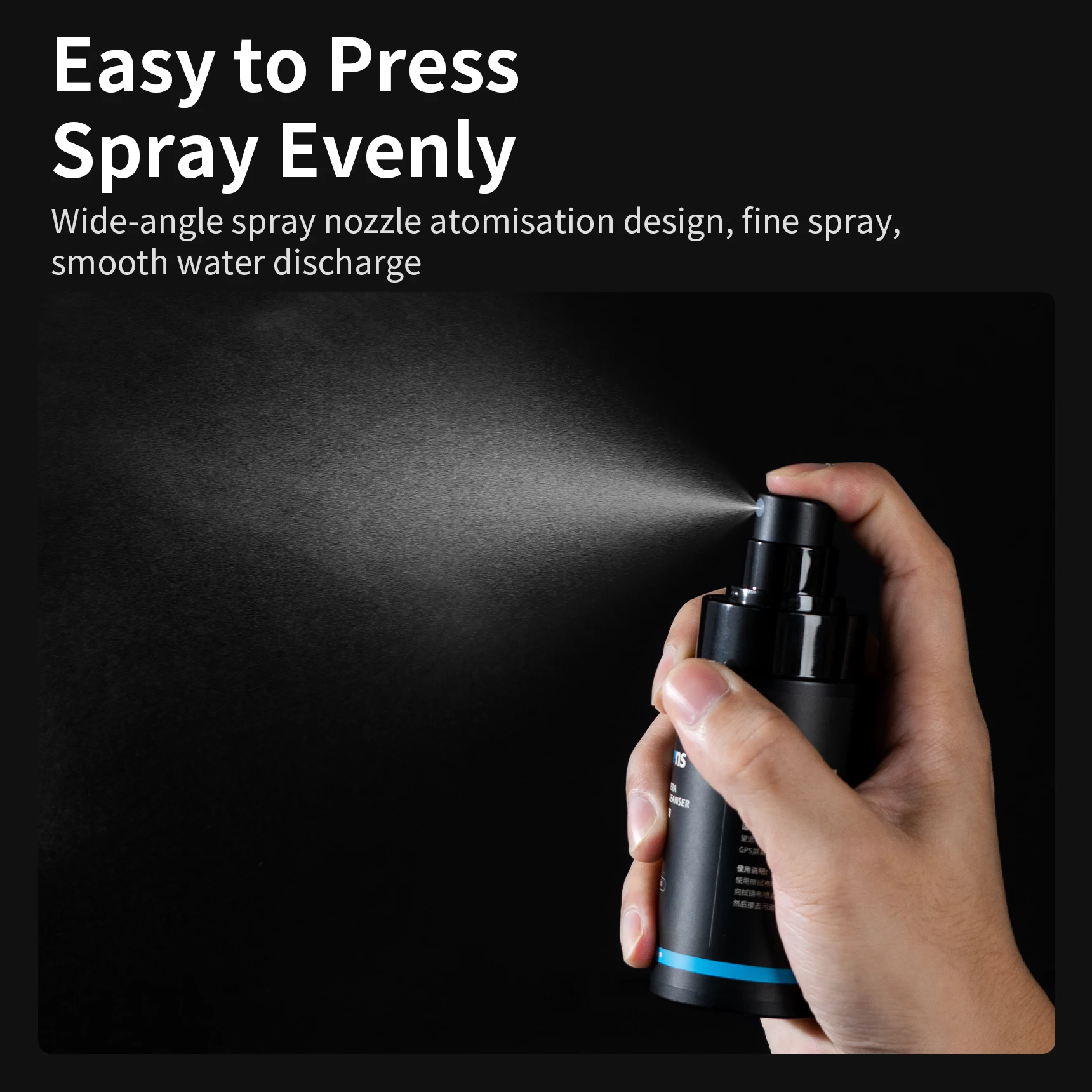 Selens 100ml Camera Lens Cleaning Solution Spray Screen Cleaner CMOS CCD Liquid for DSLR Camera Phone Glasses Monitors Tablets