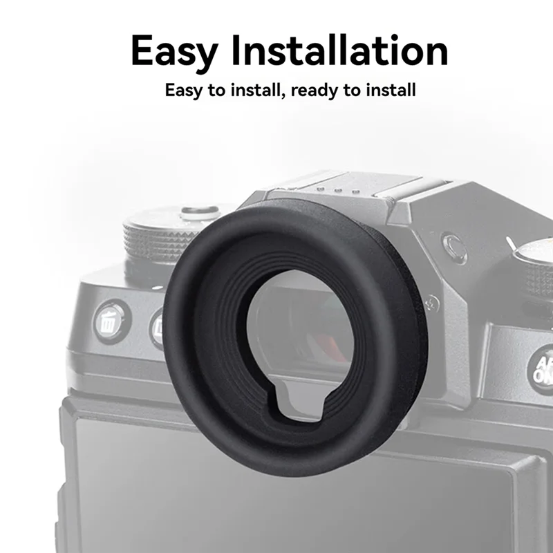 AA87 Силиконовый видоискатель с круглым наглазником для камер Fujifilm, совместимый с GFX100 II, GFX100S, GFX50S II, X-H2S, X-T5