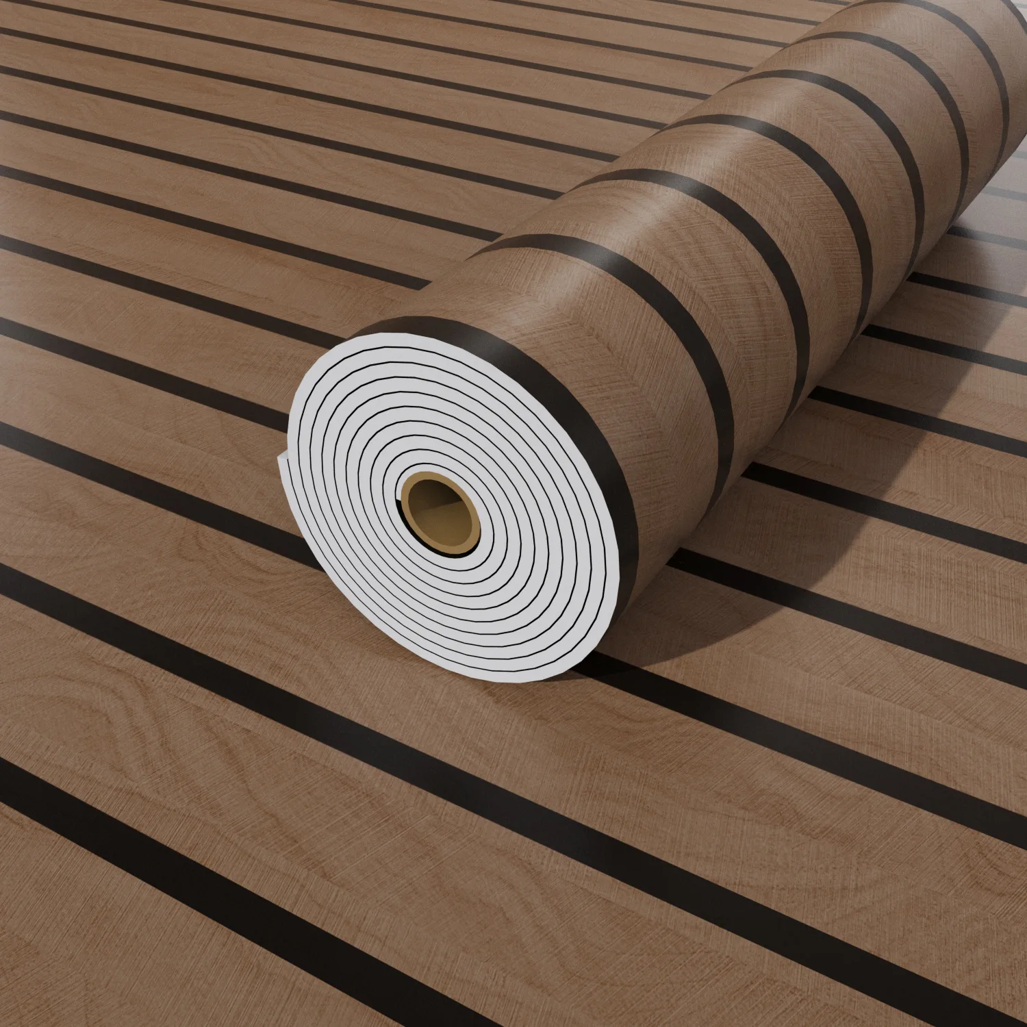 40cmx3m Peel Stick Thick Brown Plaid Wall Sticker Waterproof Stain Proof Wallpaper Living Room Ceiling Refresh