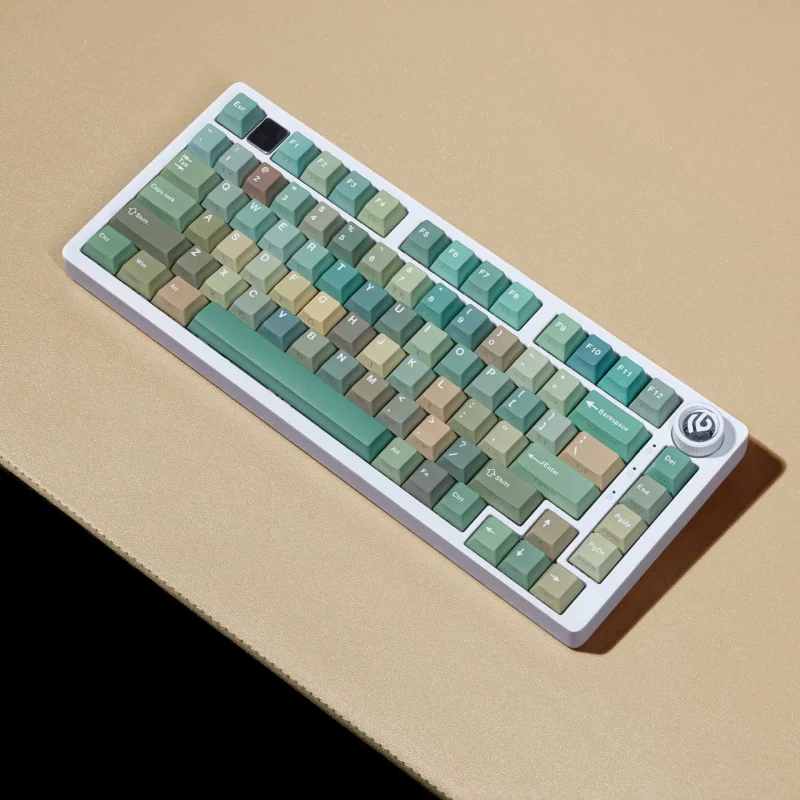 

JCMForest Double Engraving TranslucentPbtOriginal Full Set Keycaps Korean Russian Thai European Standard Small LanguagesWooting