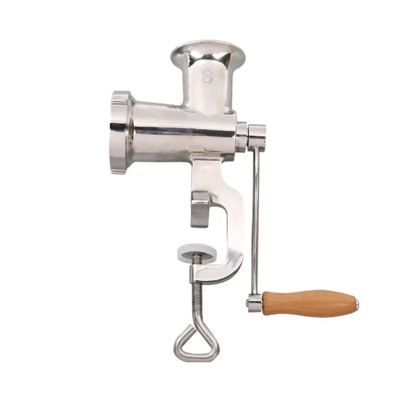 All-steel manual meat grinder household stainless steel enema machine