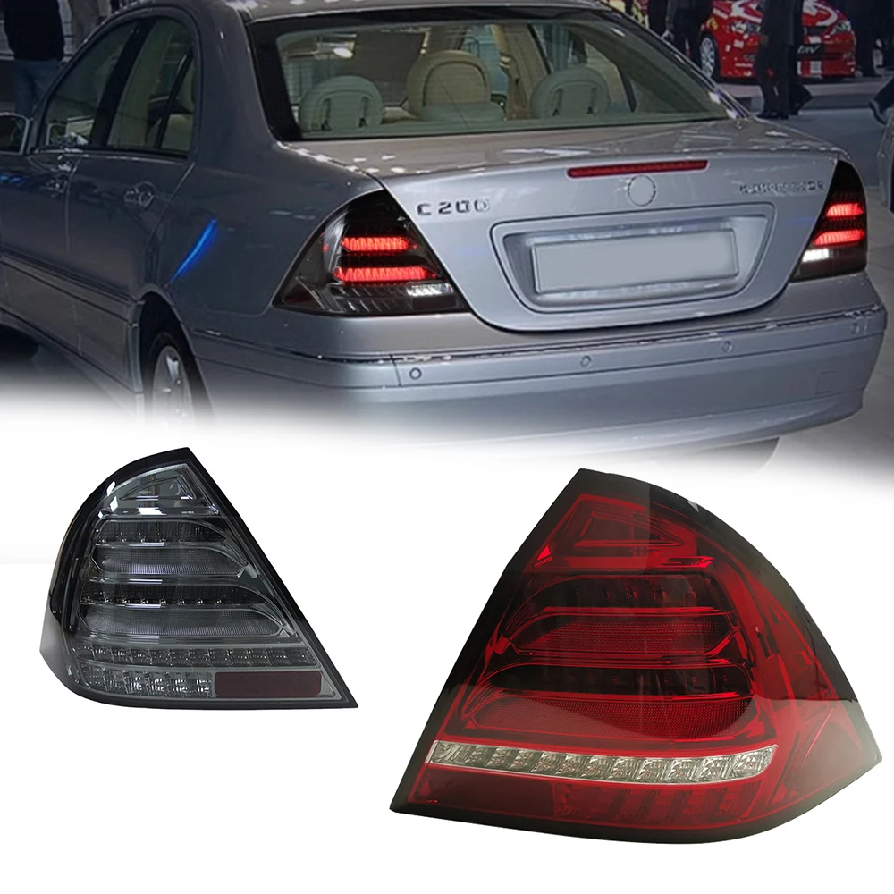 

Стайлинг светодиодные задние фонари для Mercedes-Benz W203 10-17 светодиодные DRL автомобильные задние фонари в сборе, автоаксессуары, модифицированная лампа
