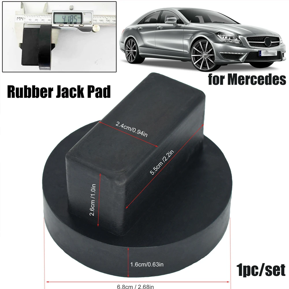 Heavy Duty Rubber Lift Adapter Pad Designed Specifically for Mercedes Vehicles A B C M R S Class GLS and For GLC Series